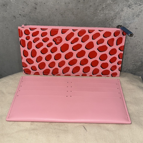 Louis Vuitton vernis jungle dots Faleice inserts card holder coin wallet - Picture 2 of 11